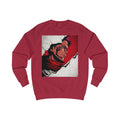 Anime Villain Sweatshirt — Dark Red Demon Art Pullover